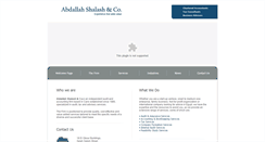 Desktop Screenshot of abdallahshalash.com